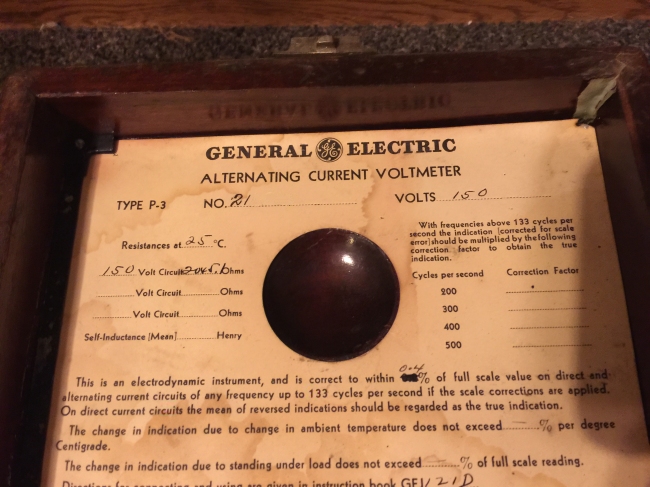 GE Multi-Meter
